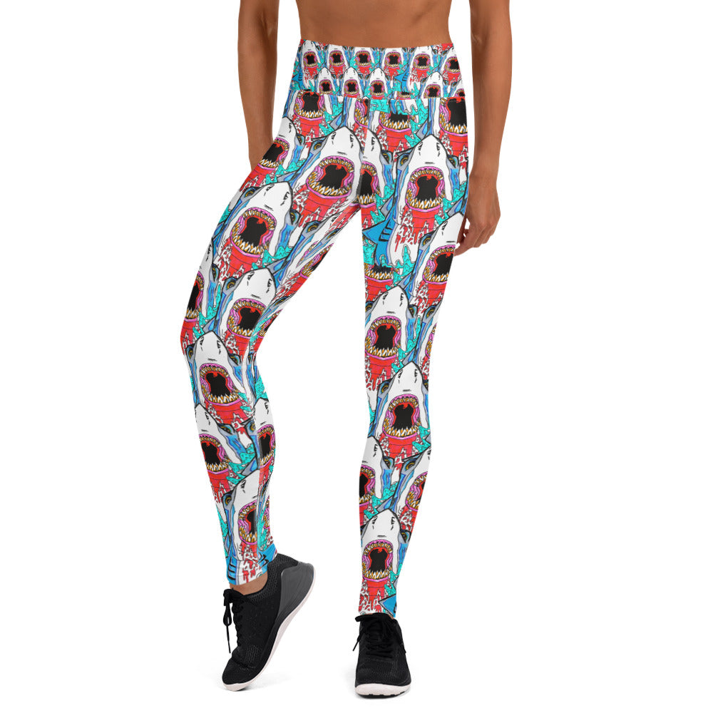 Gorky #DATASS Yoga Pants - Megalodon! Edition