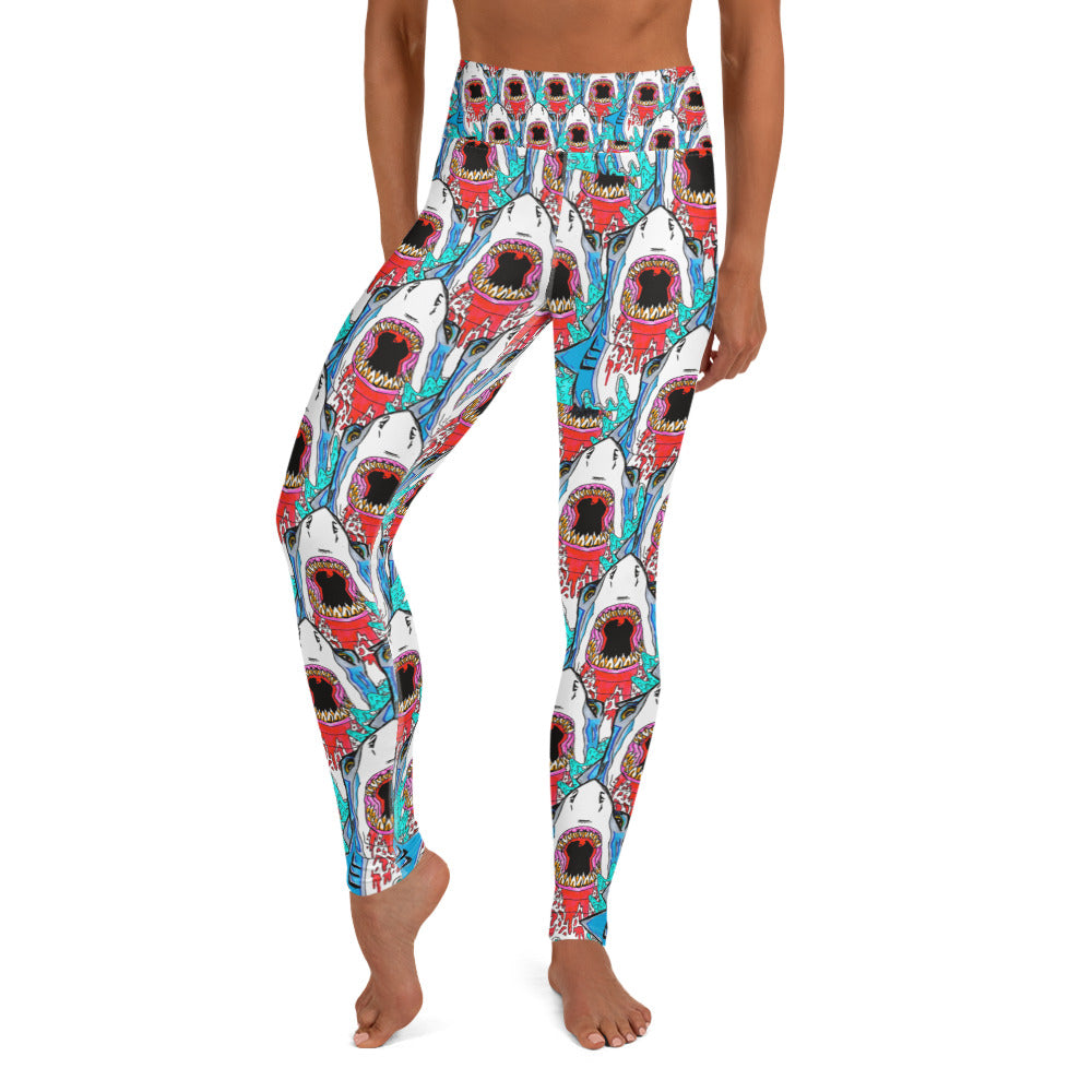 Gorky #DATASS Yoga Pants - Megalodon! Edition