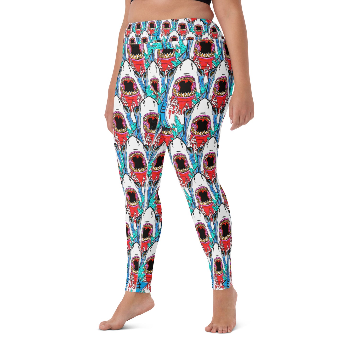Gorky #DATASS Yoga Pants - Megalodon! Edition