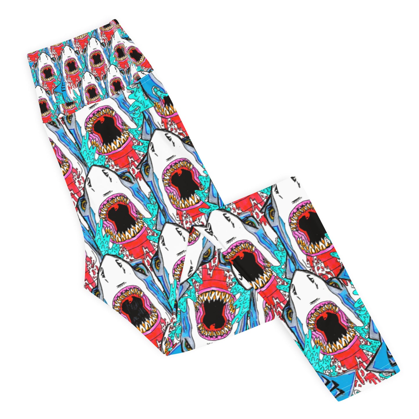 Gorky #DATASS Yoga Pants - Megalodon! Edition