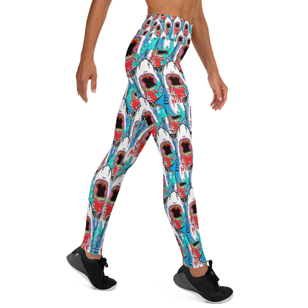 Gorky #DATASS Yoga Pants - Megalodon! Edition