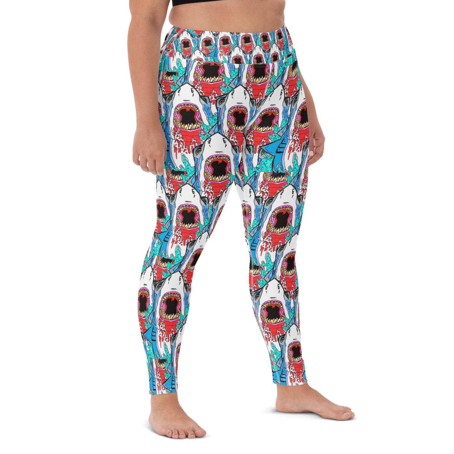 Gorky #DATASS Yoga Pants - Megalodon! Edition