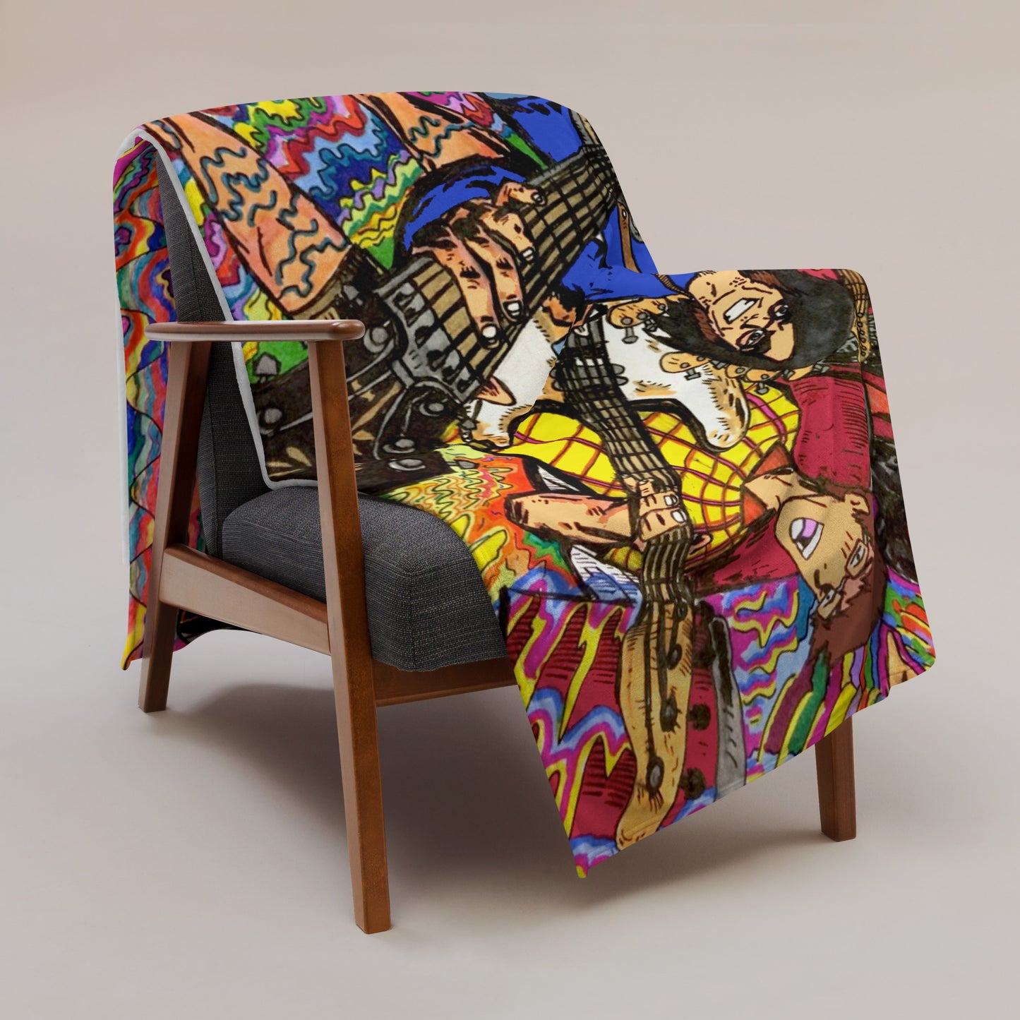 Live At Phoenix Comicon Throw Blanket