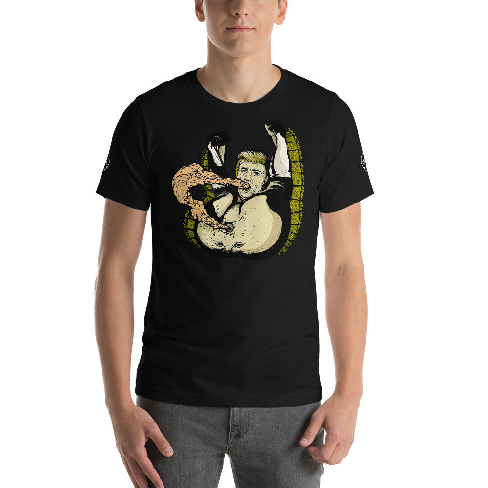 Unisex "Tub Girl Trump" DUMP ON TRUMP t-shirt