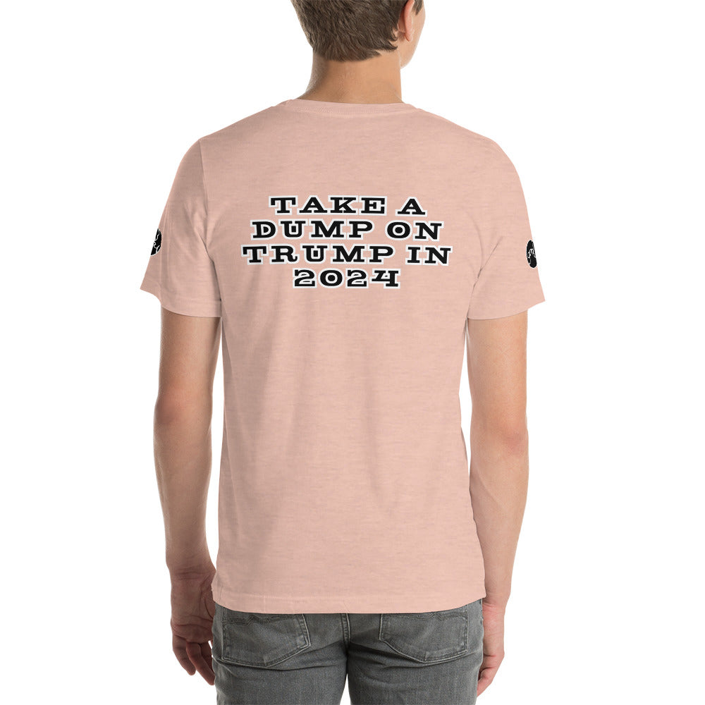 Unisex "Tub Girl Trump" DUMP ON TRUMP t-shirt
