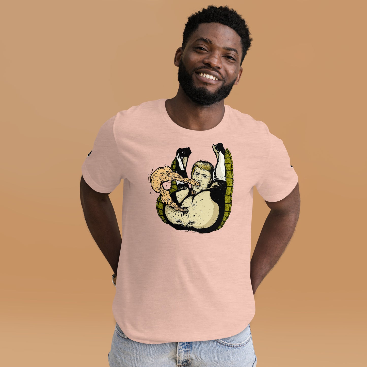 Unisex "Tub Girl Trump" DUMP ON TRUMP t-shirt