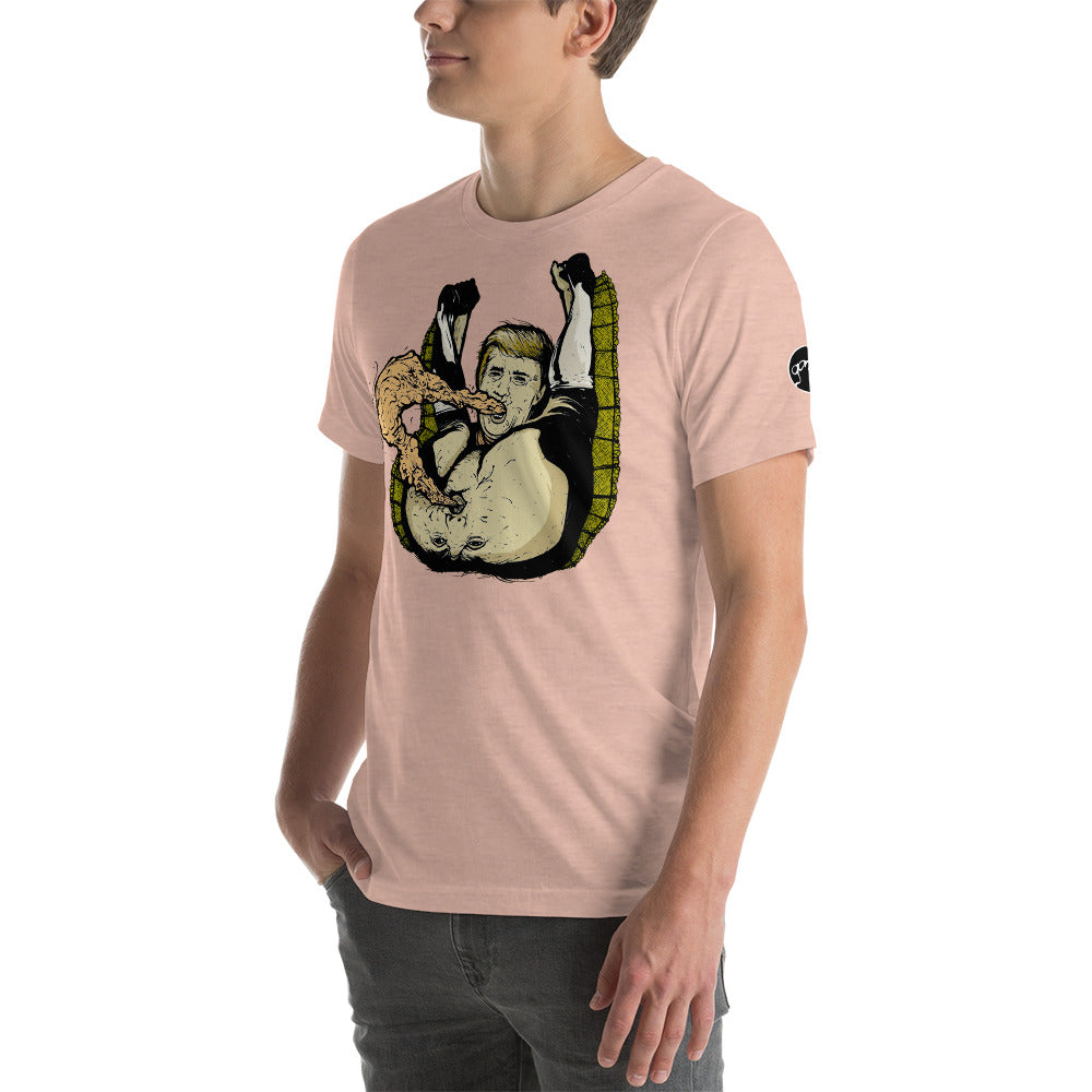 Unisex "Tub Girl Trump" DUMP ON TRUMP t-shirt