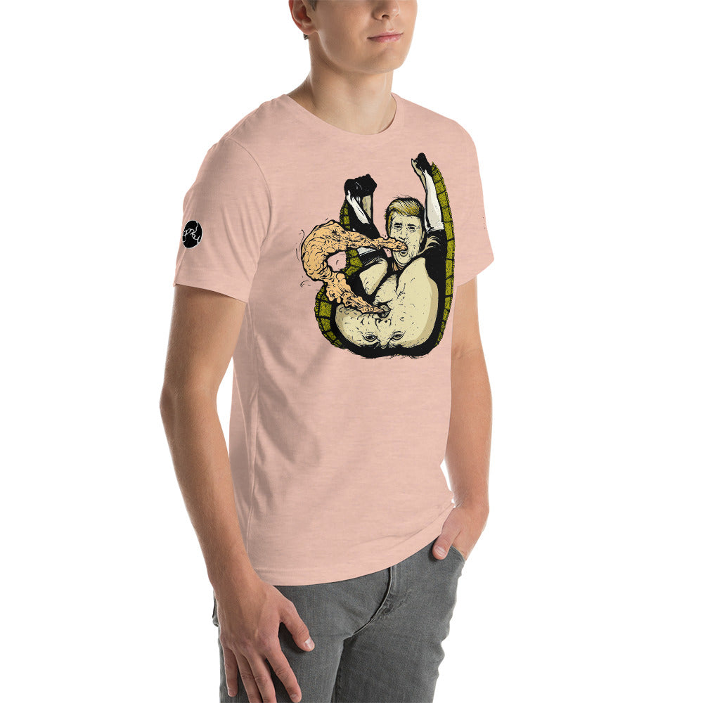 Unisex "Tub Girl Trump" DUMP ON TRUMP t-shirt