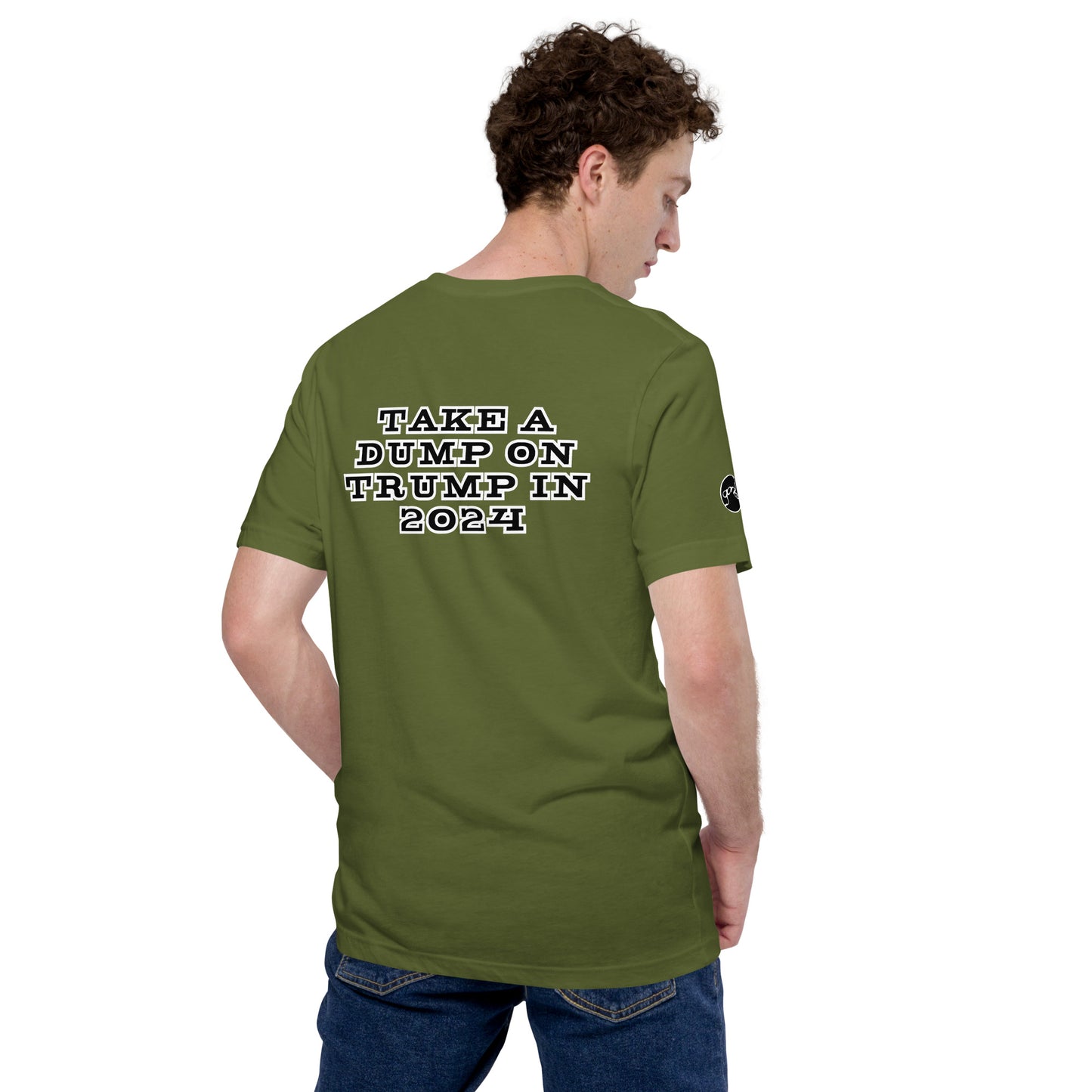 Unisex "Tub Girl Trump" DUMP ON TRUMP t-shirt