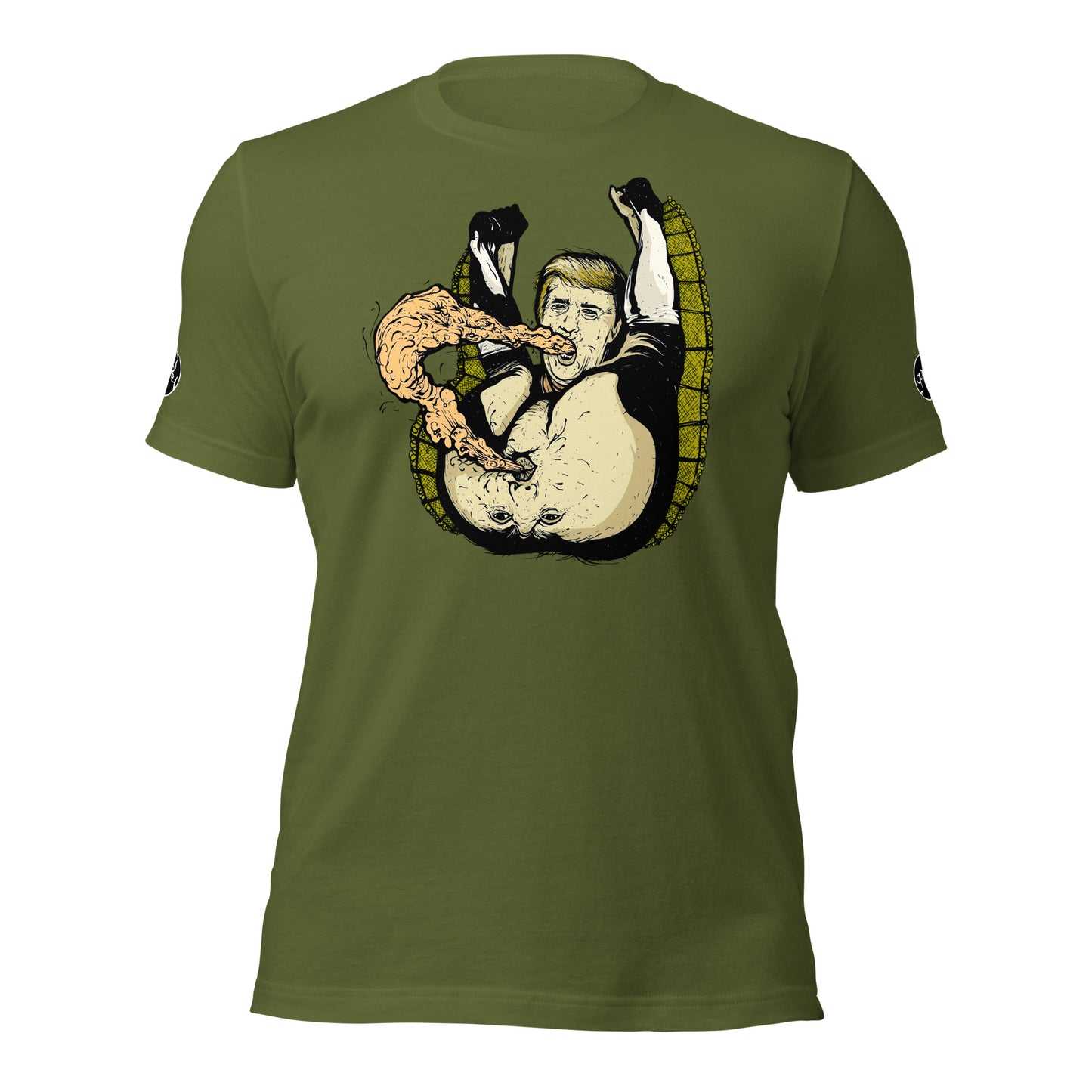 Unisex "Tub Girl Trump" DUMP ON TRUMP t-shirt
