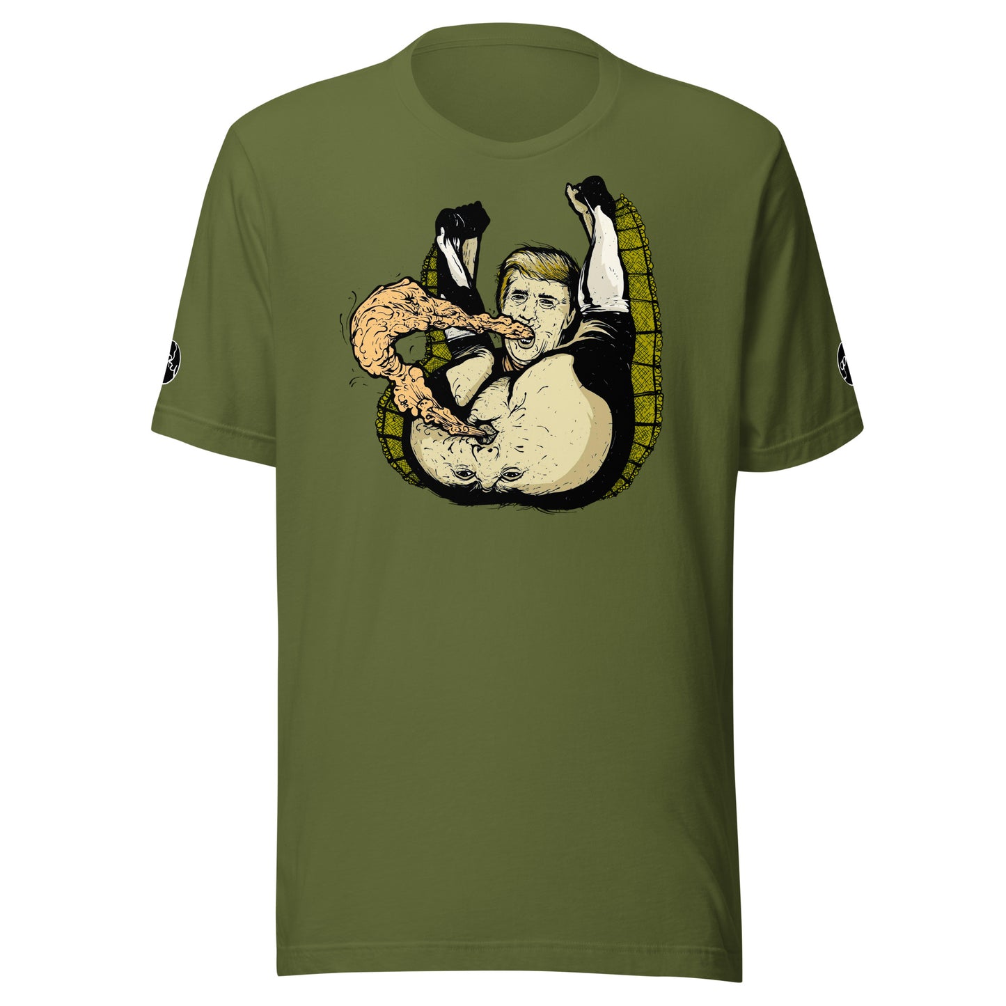 Unisex "Tub Girl Trump" DUMP ON TRUMP t-shirt