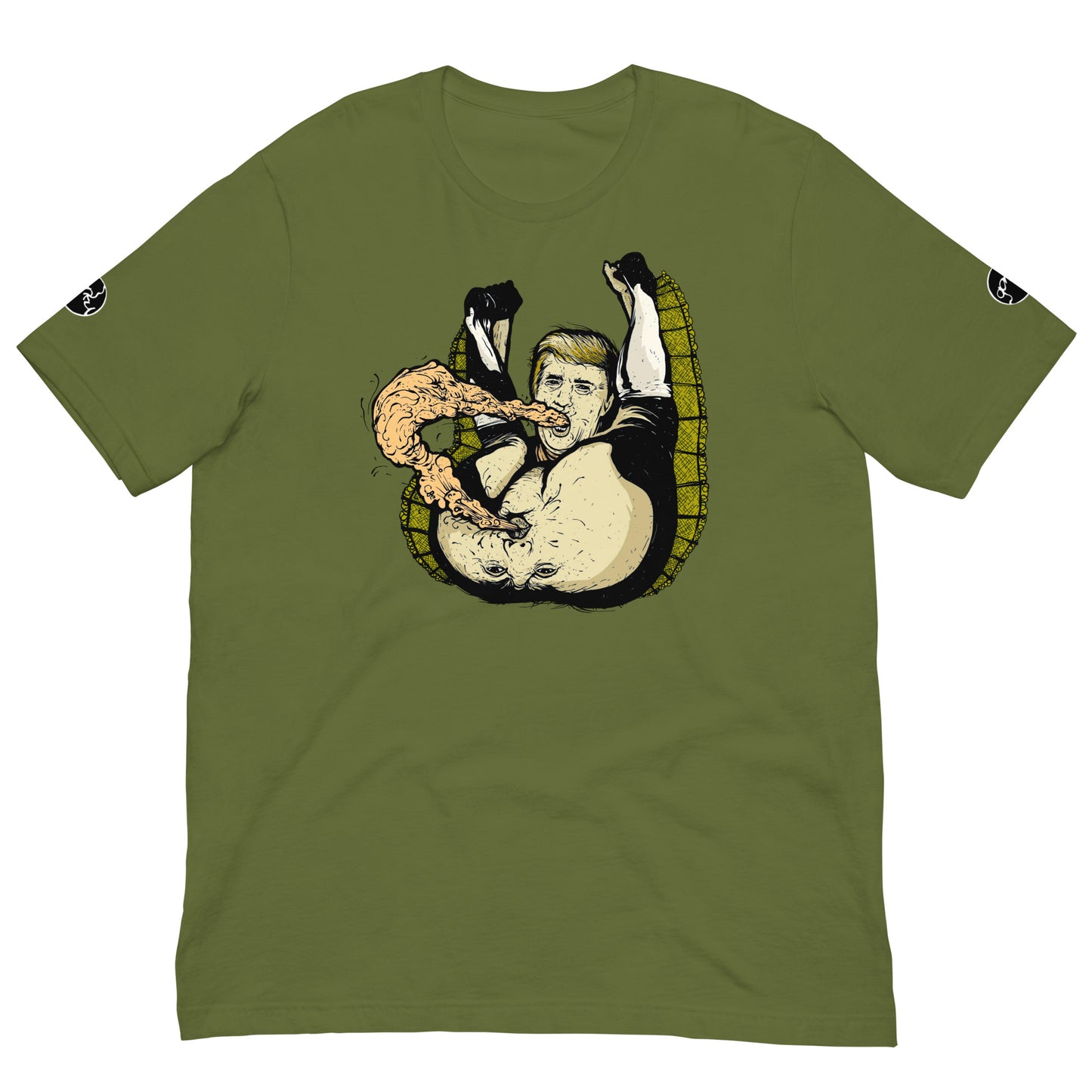 Unisex "Tub Girl Trump" DUMP ON TRUMP t-shirt