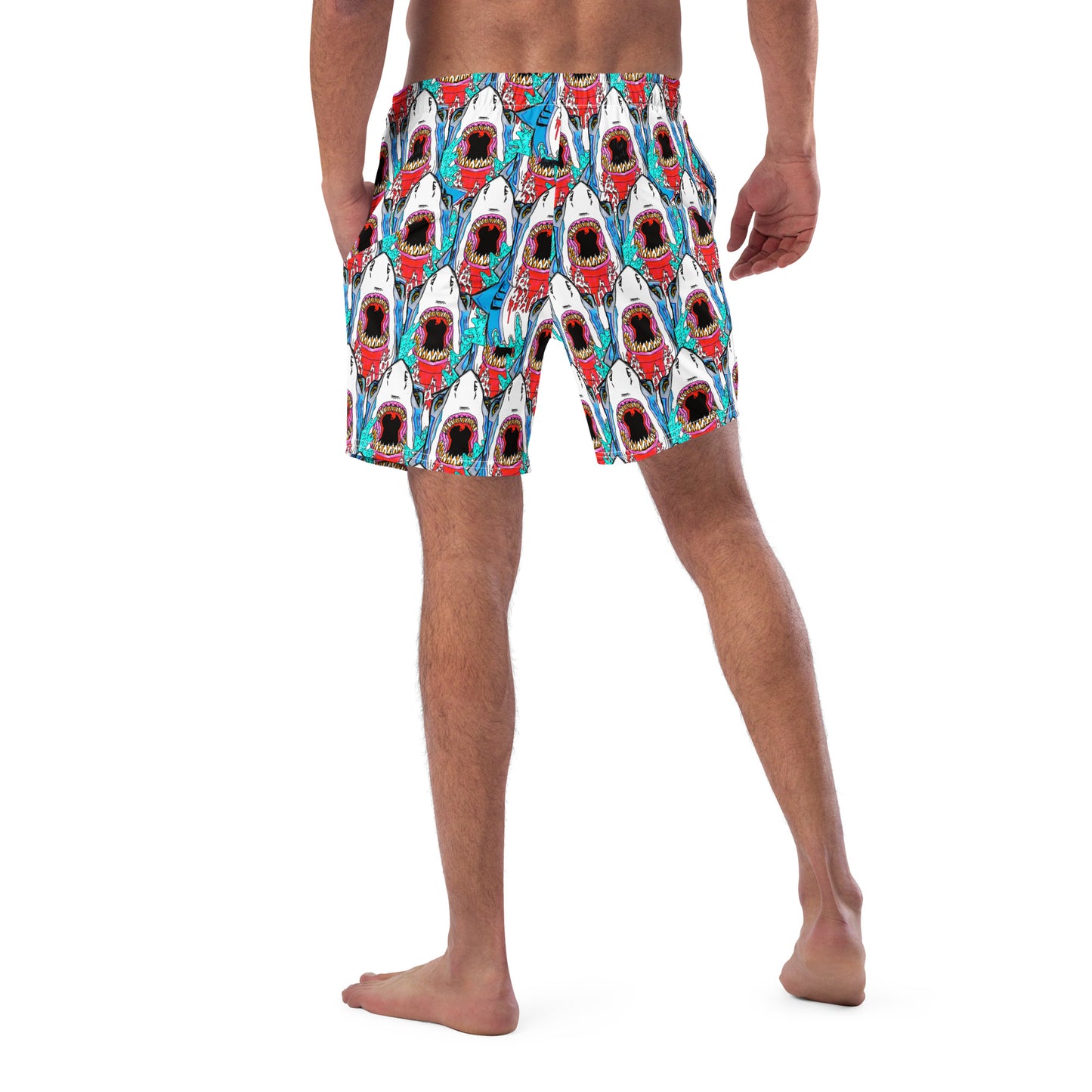 Men's Megalodon! Swim Trunks