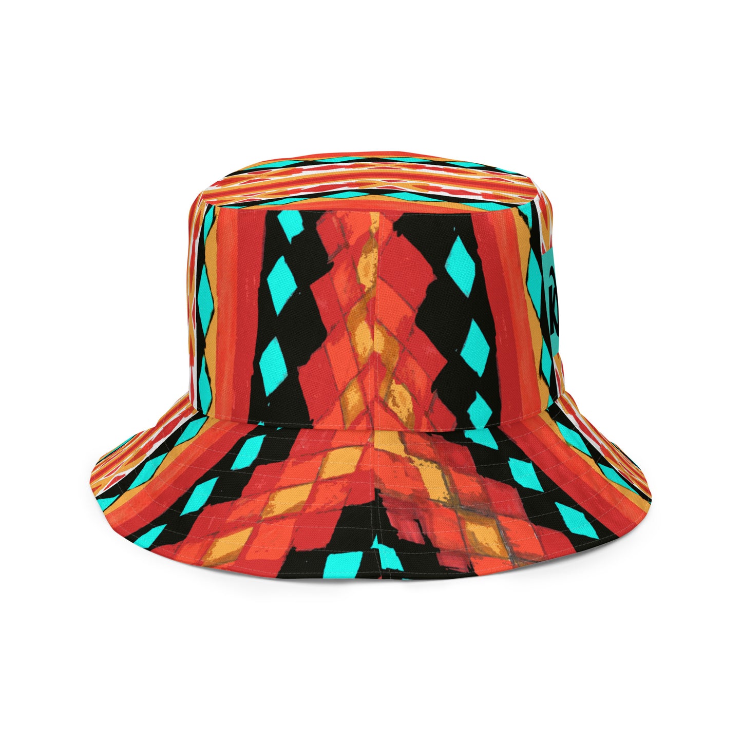 KYEH! Turquoise Reversible Bucket Hat