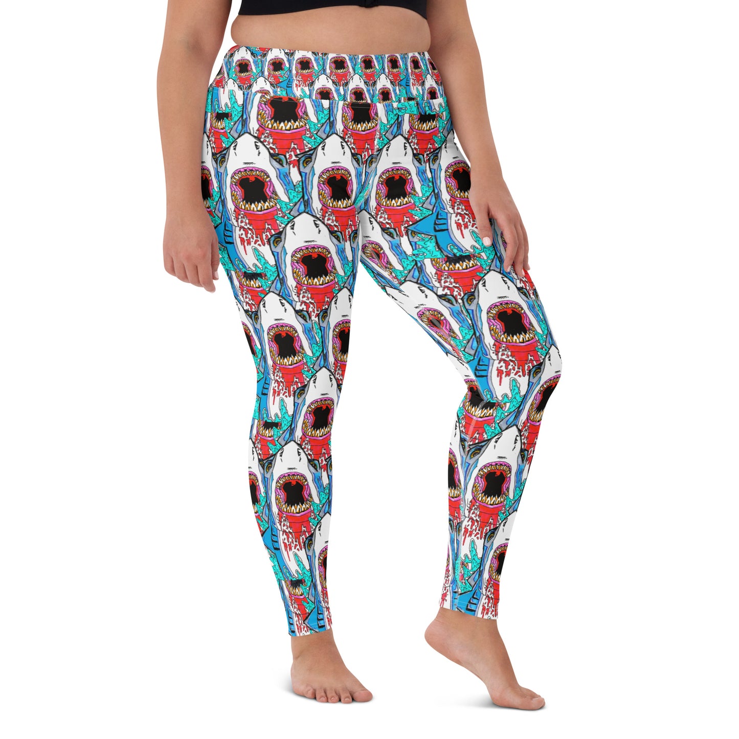 Gorky #DATASS Yoga Pants - Megalodon! Edition