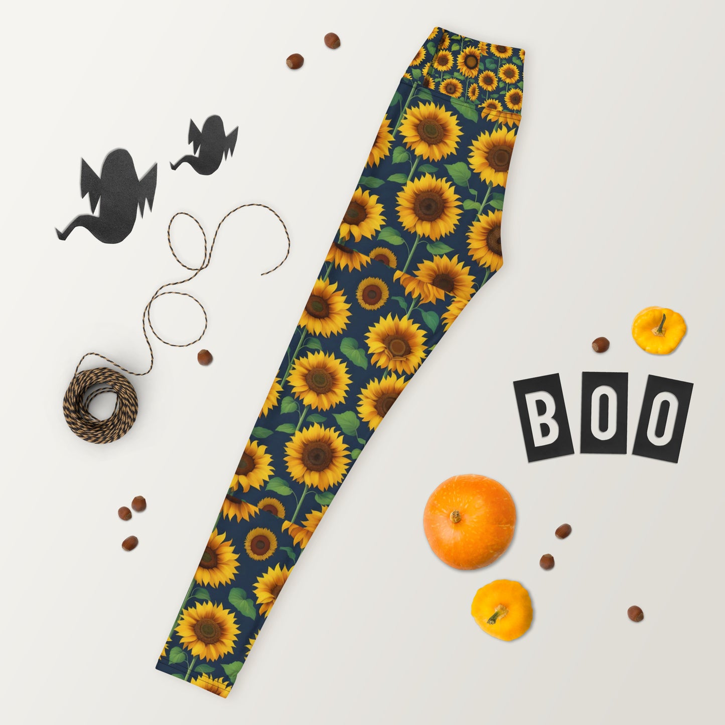 Gorky #DATASS Yoga Pants - Sunflower Summer Edition