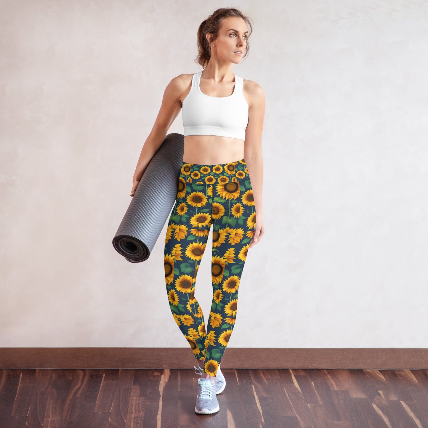 Gorky #DATASS Yoga Pants - Sunflower Summer Edition