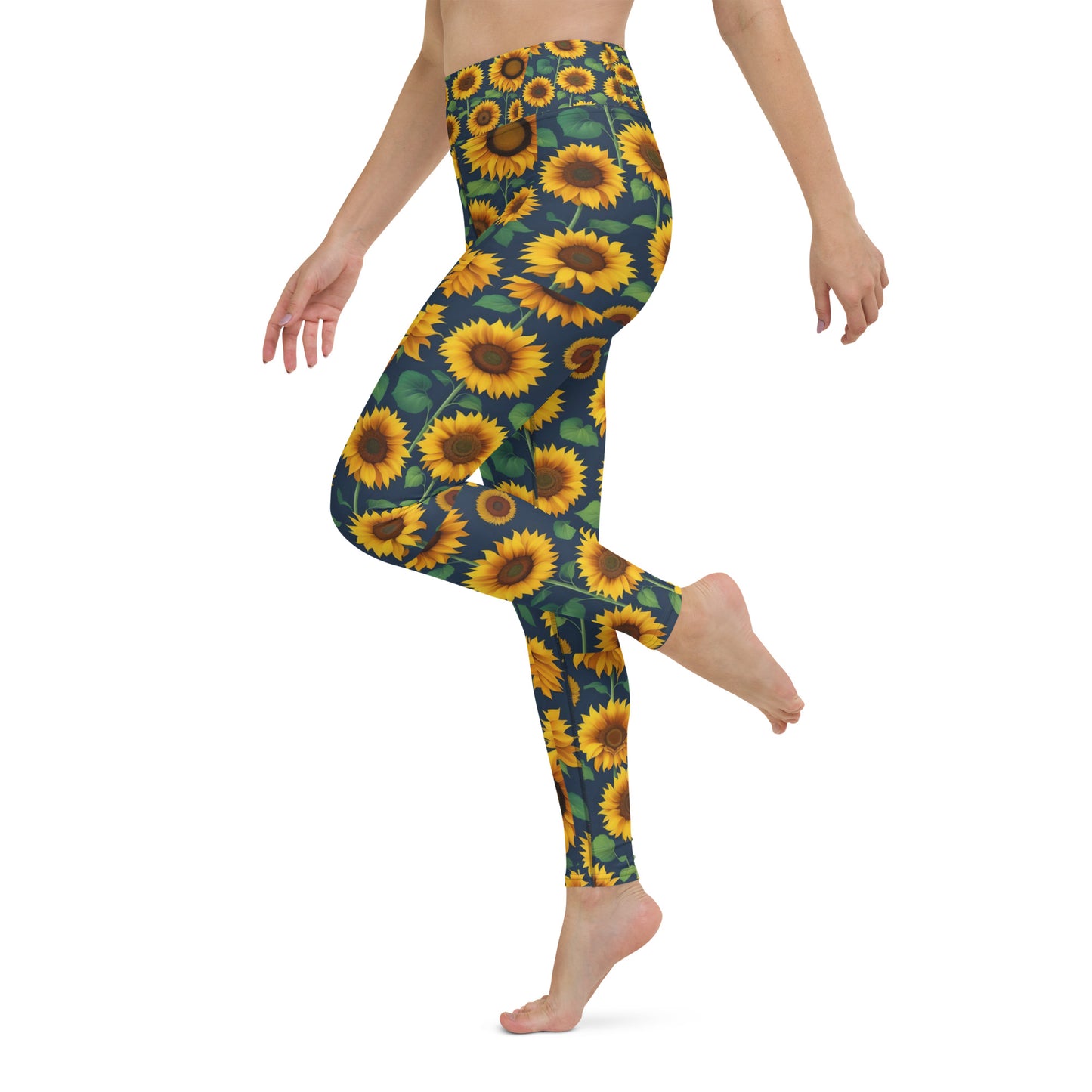 Gorky #DATASS Yoga Pants - Sunflower Summer Edition