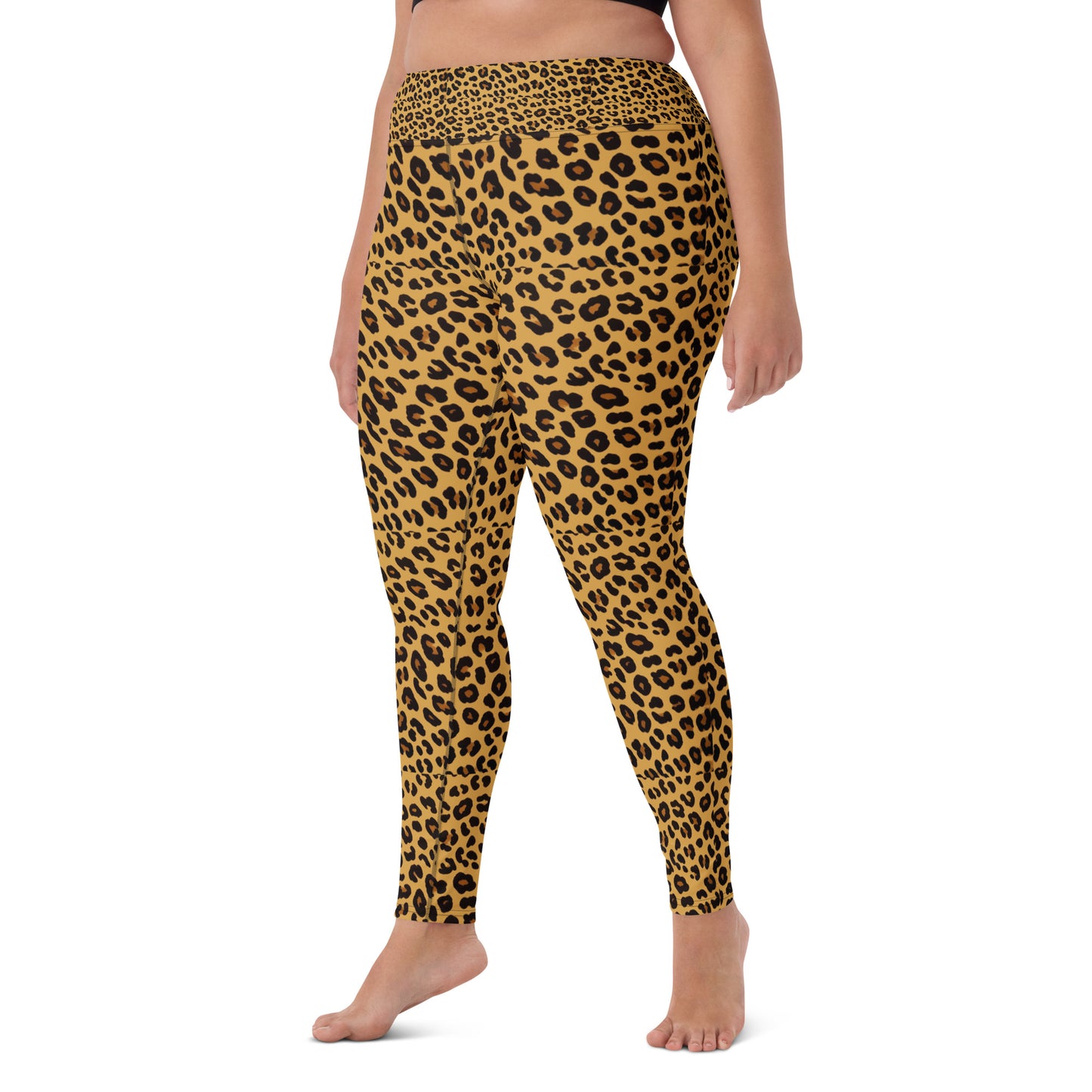 Gorky #DATASS Yoga Pants - Leopard Print