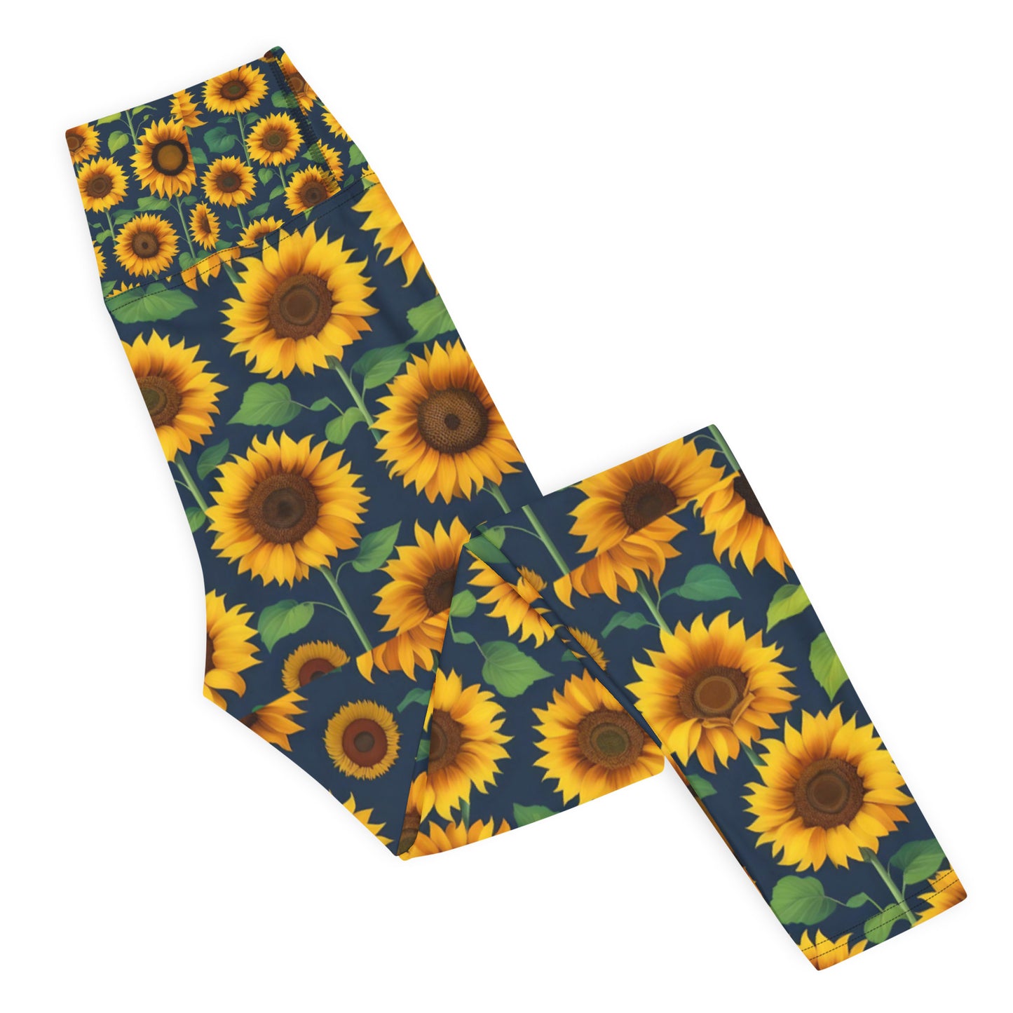 Gorky #DATASS Yoga Pants - Sunflower Summer Edition