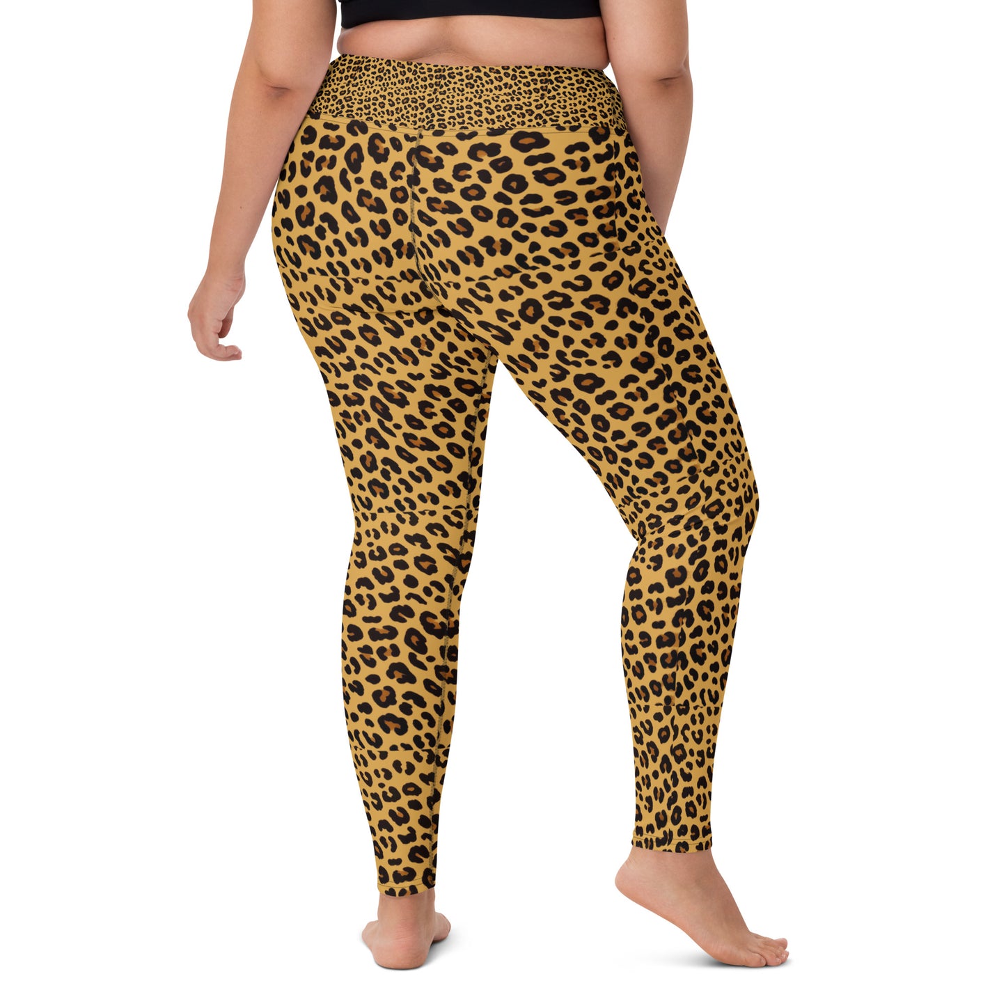 Gorky #DATASS Yoga Pants - Leopard Print
