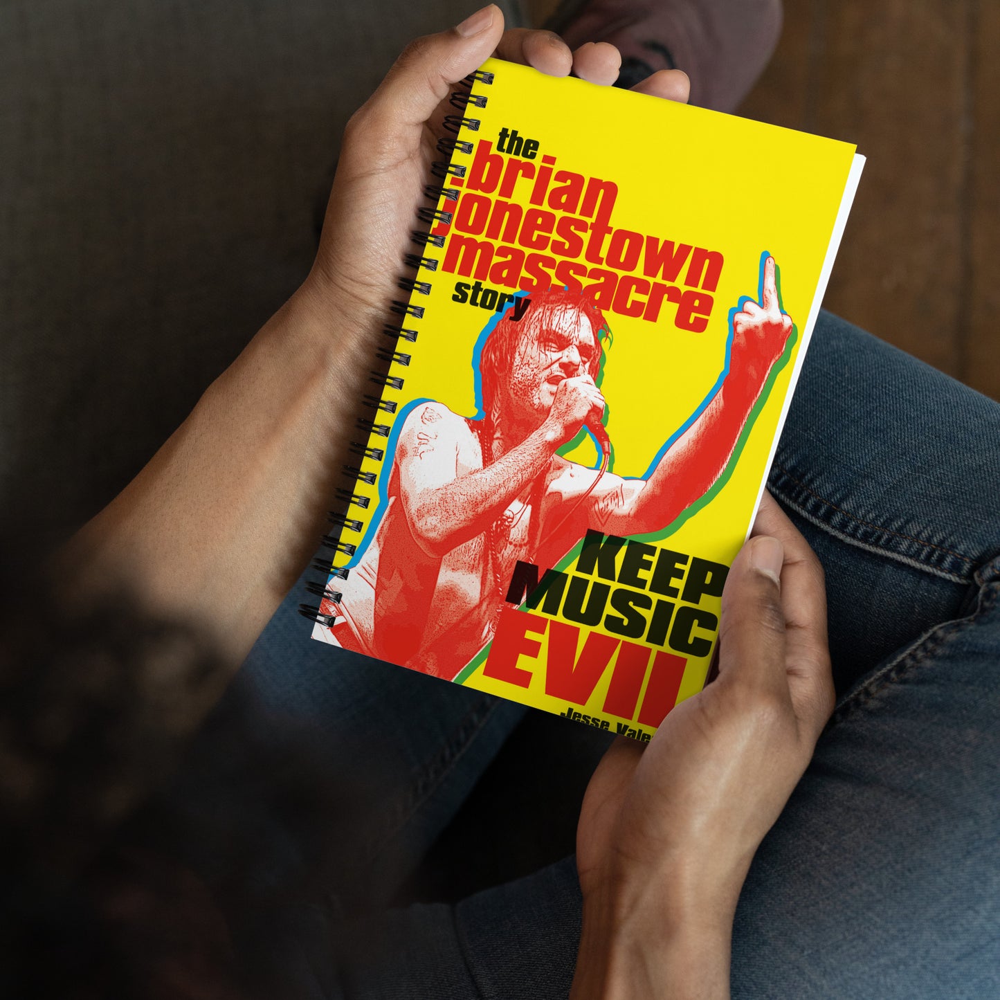"Keep Music Evil: The Brian Jonestown Massacre Story" Spiral Notebook