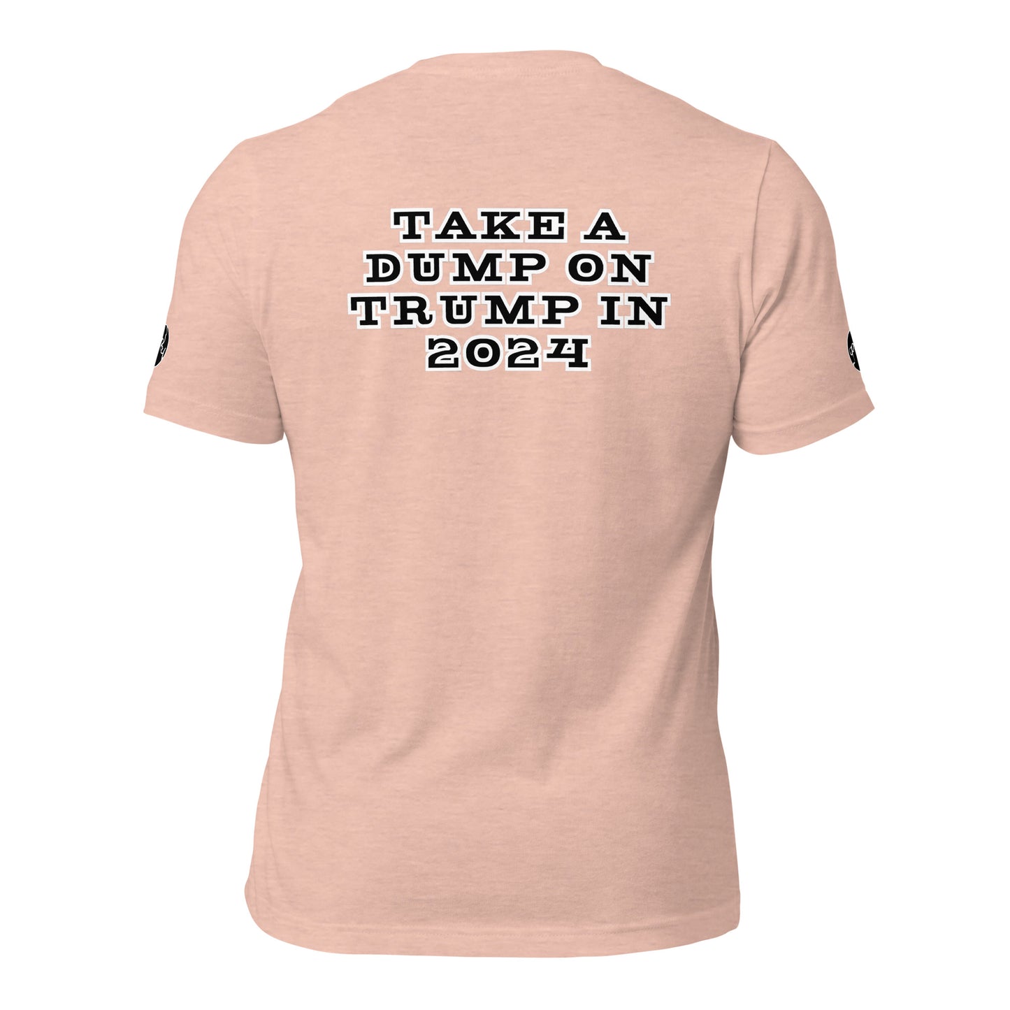 Unisex "Tub Girl Trump" DUMP ON TRUMP t-shirt